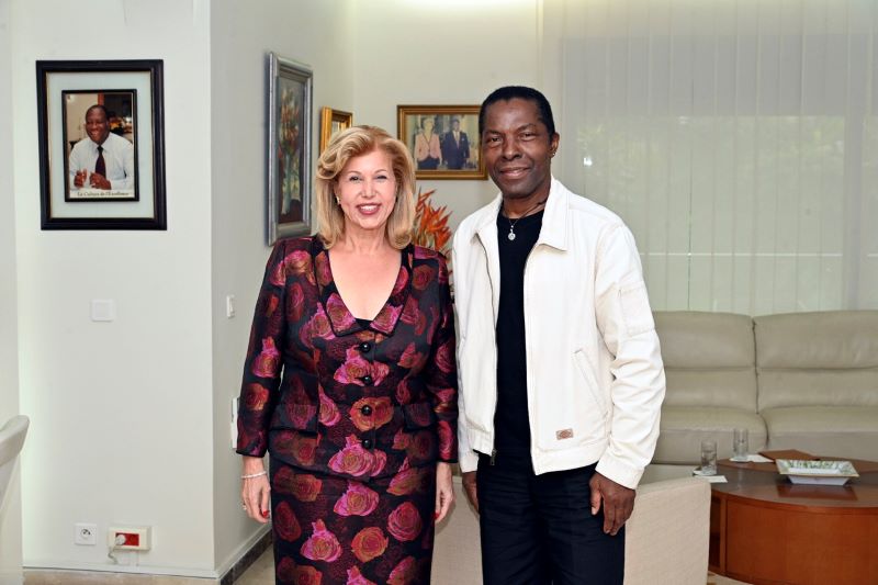 Côte d’Ivoire : L’acteur ivoirien Isaac de Bankolé chez Dominique Ouattara