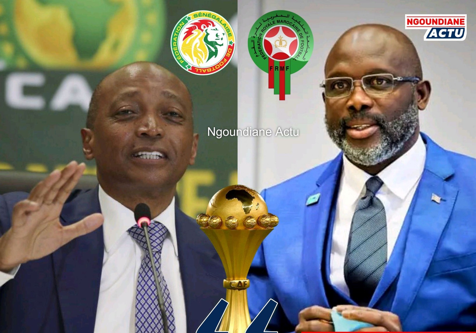 Georges Weah à propos de la décision de la CAF : « Le football doit se décider sur le terrain, et non être rejugé après le coup de sifflet final »