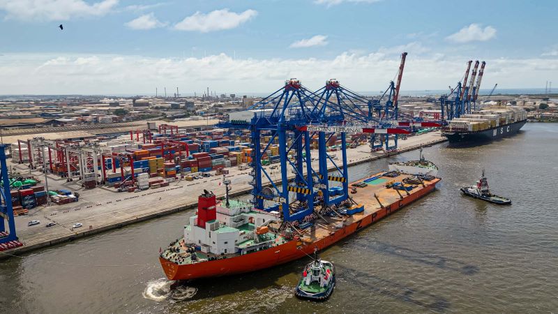 Port d’Abidjan / Pour renforcer ses capacités opérationnelles : Abidjan Terminal réceptionne deux nouveaux portiques de quai