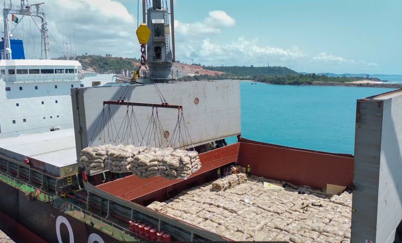 Port de San Pedro / Exportation de cacao : Une opération inédite de 16000 tonnes de cacao réalisée à destination des Etats-Unis