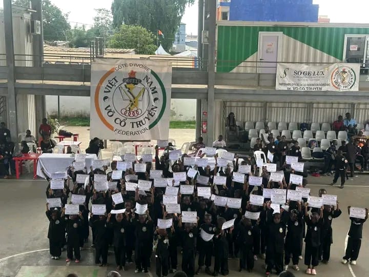 Vo Co Truyen / Passage de grades 2026 : Tempête de talents à l’Agora d’Abobo