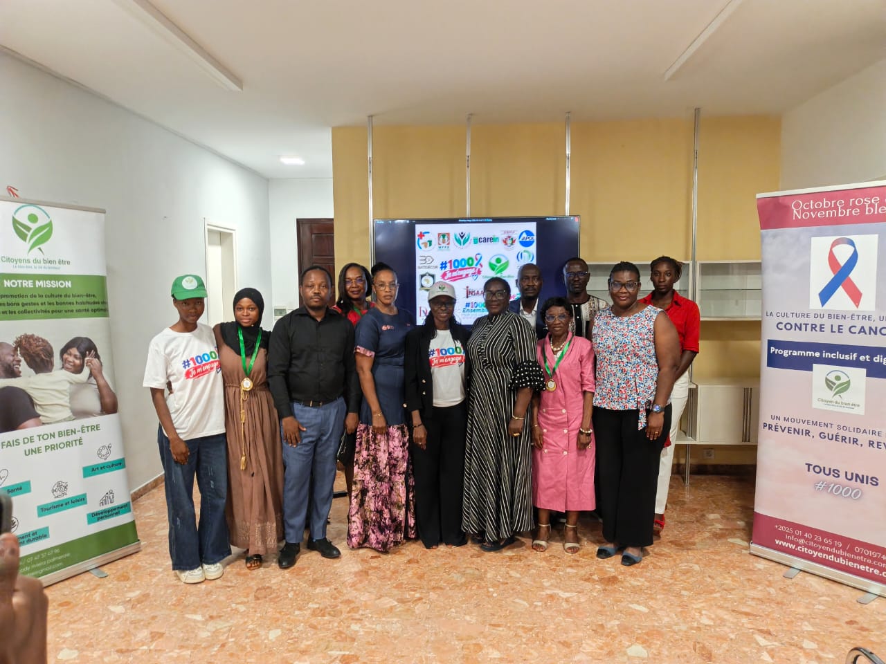 Côte d’Ivoire / Octobre Rose et Novembre Bleu : ‘’Citoyens du bien-être’’ lance sa grande offensive pour la santé de tous